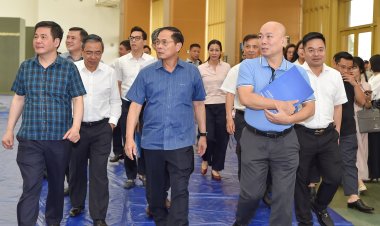 Phó Thủ tướng Bùi Thanh Sơn kiểm tra tiến độ Hội chợ Mùa Thu 2025